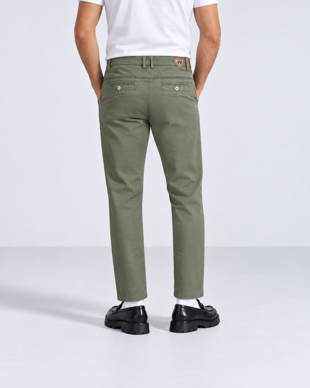 Pantalón Drill Chino Slim Fit - Purple Rain