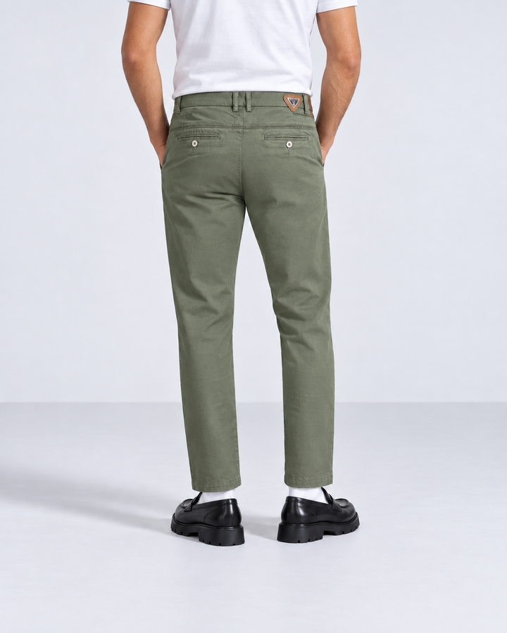 Pantalón Drill Chino Slim Fit - Purple Rain