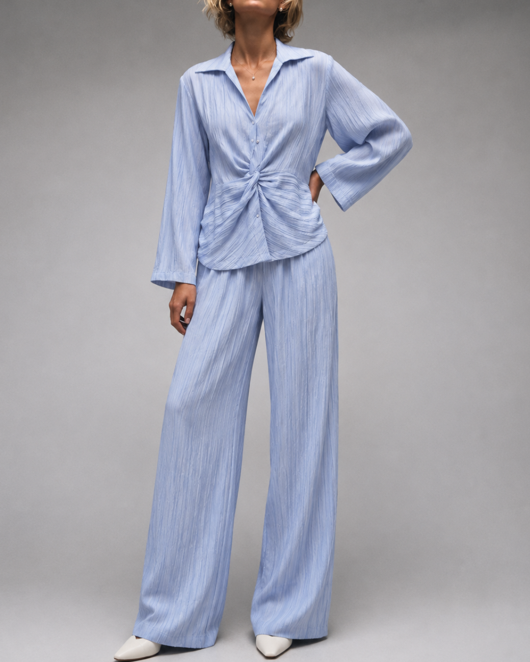 Conjunto Dama Amelie en Rayón Texturizado