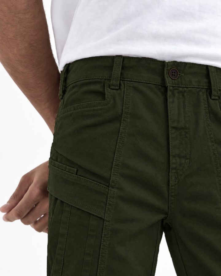 Pantalón Cargo de Hombre en Algodón