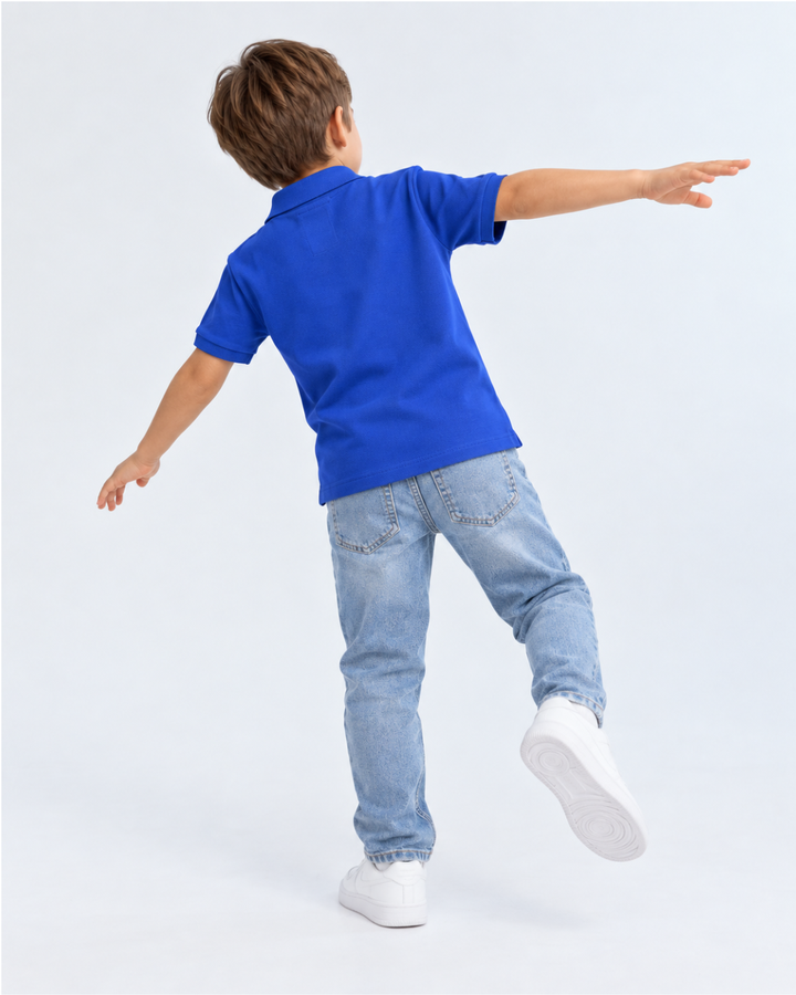 Camisa Niño Polo Manga Corta