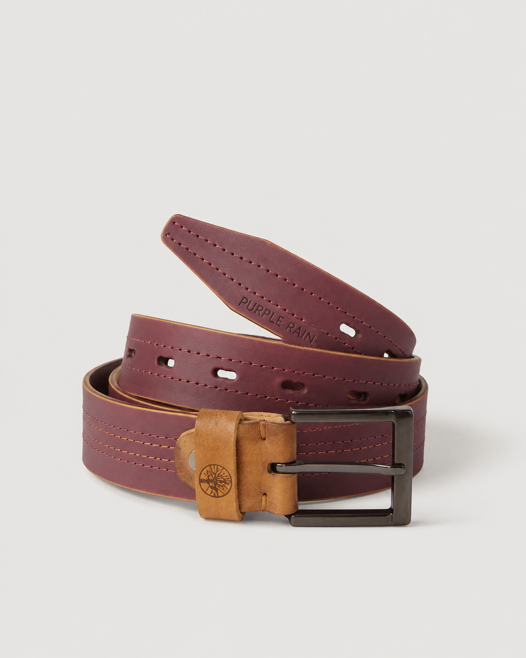 Correa Hombre 100% Cuero Vinotinto – Heritage