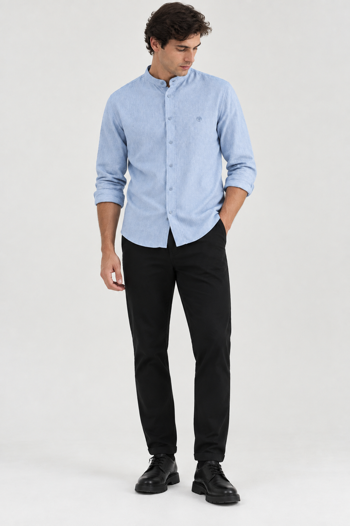 Pantalón Hombre Drill Premium Texturizado Semi Entubado