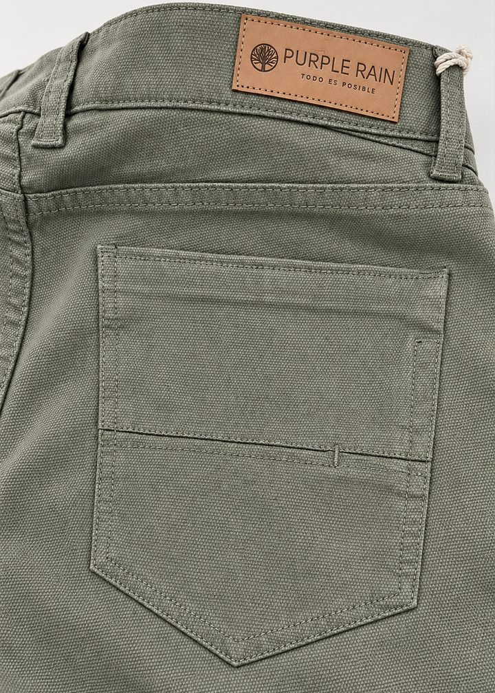 Pantalón Drill Premium Texturizado Semi Entubado