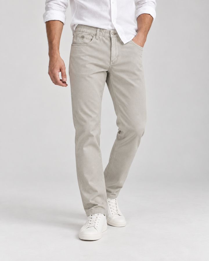 Pantalón Drill Premium Texturizado Semi Entubado