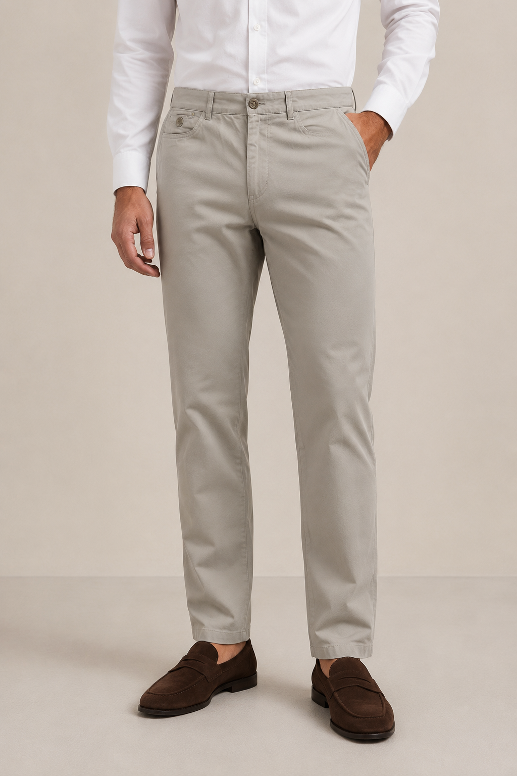 Pantalón Drill Slim Flex Premium - Purple Rain