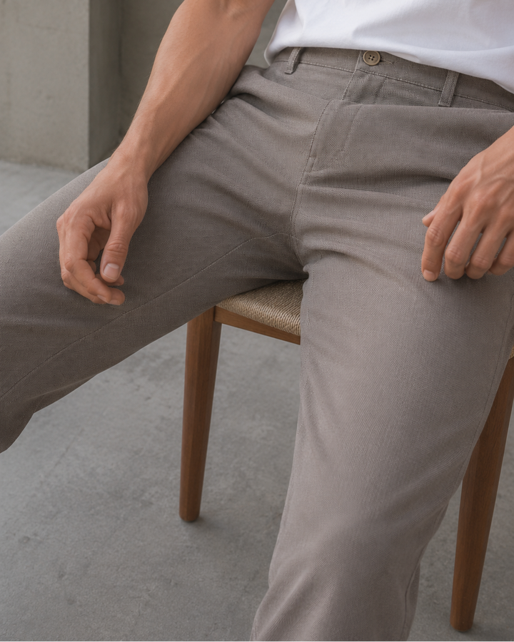 Drill Hombre Micropunto Premium Slim