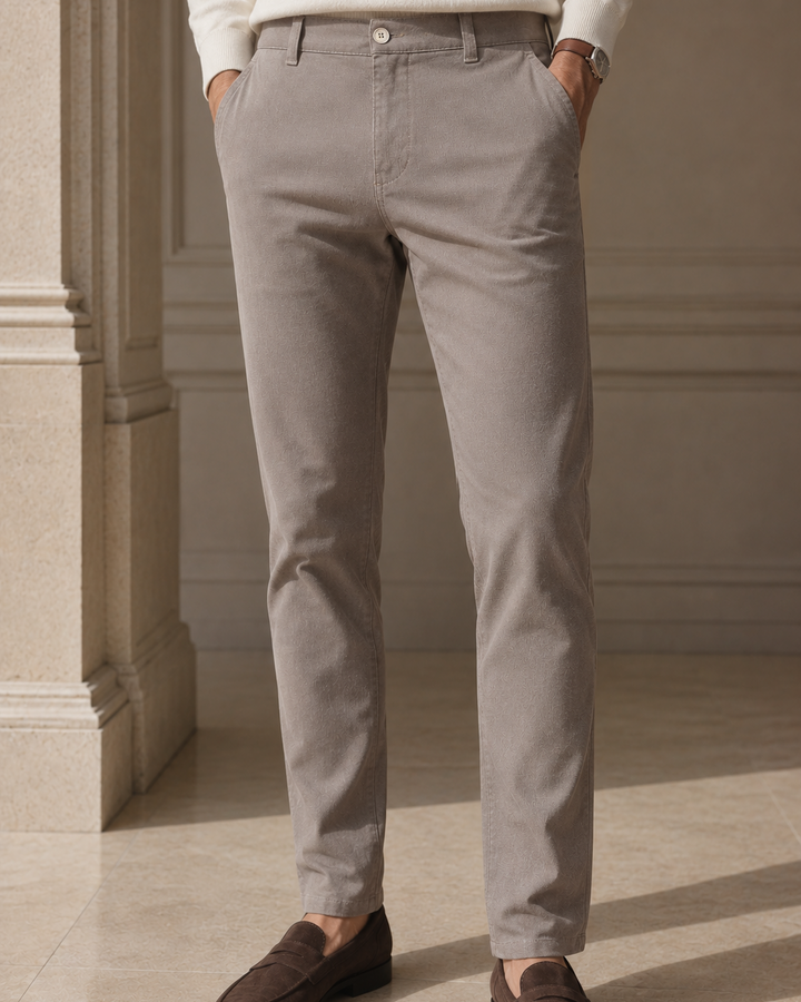 Drill Hombre Micropunto Premium Slim