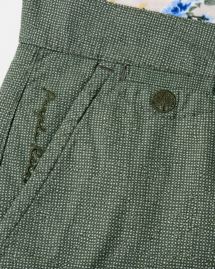 Bermuda Slim Fit Texturizada