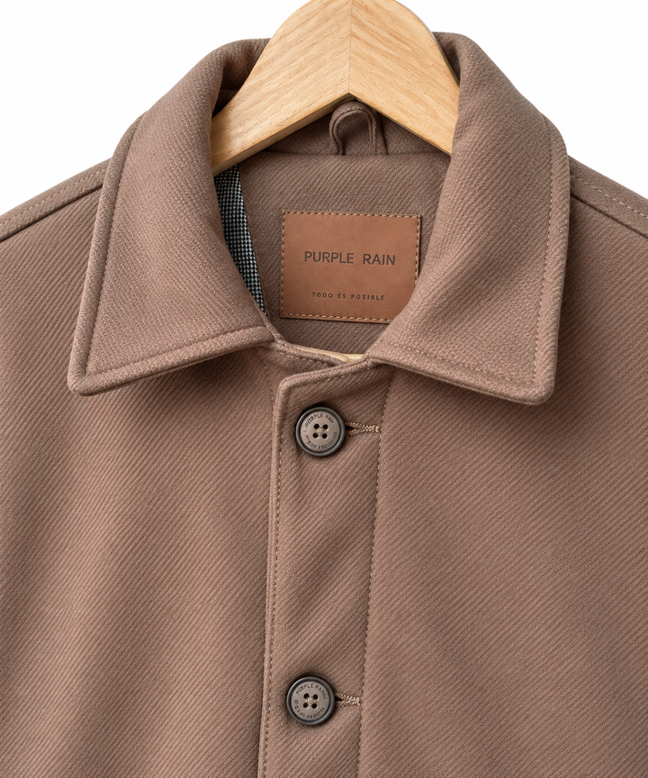 Chaqueta Clásica Tipo Paño para Hombre