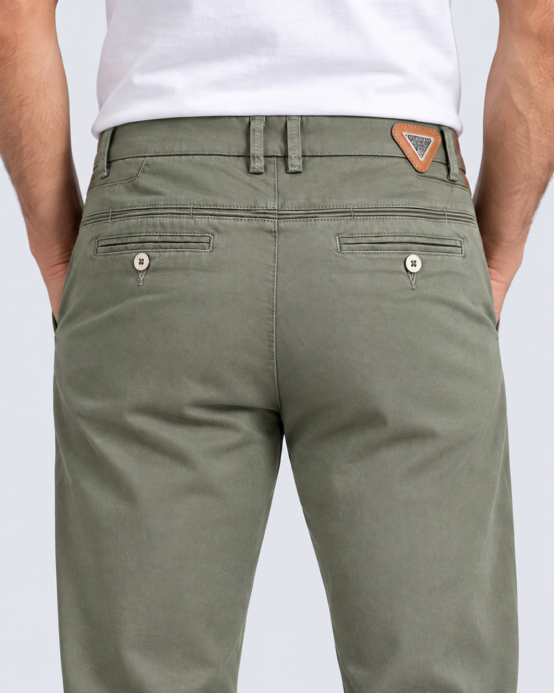 Pantalón Drill Chino Slim Fit - Purple Rain