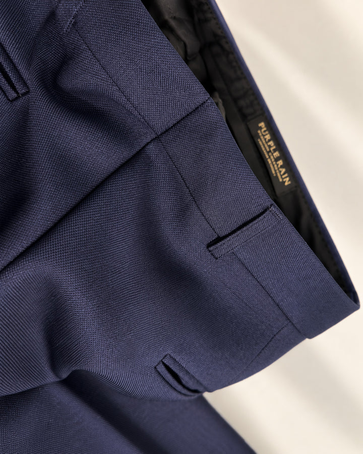 Pantalón Sastre Hombre Azul Marino