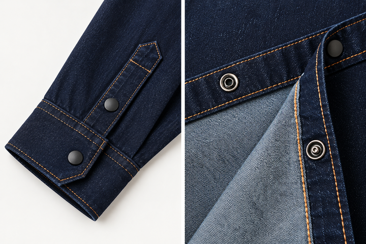 Camisa Denim Hombre Índigo Premium Heritage