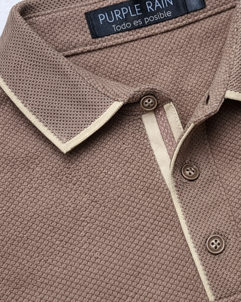 Polo Piqué Montclair - Purple Rain