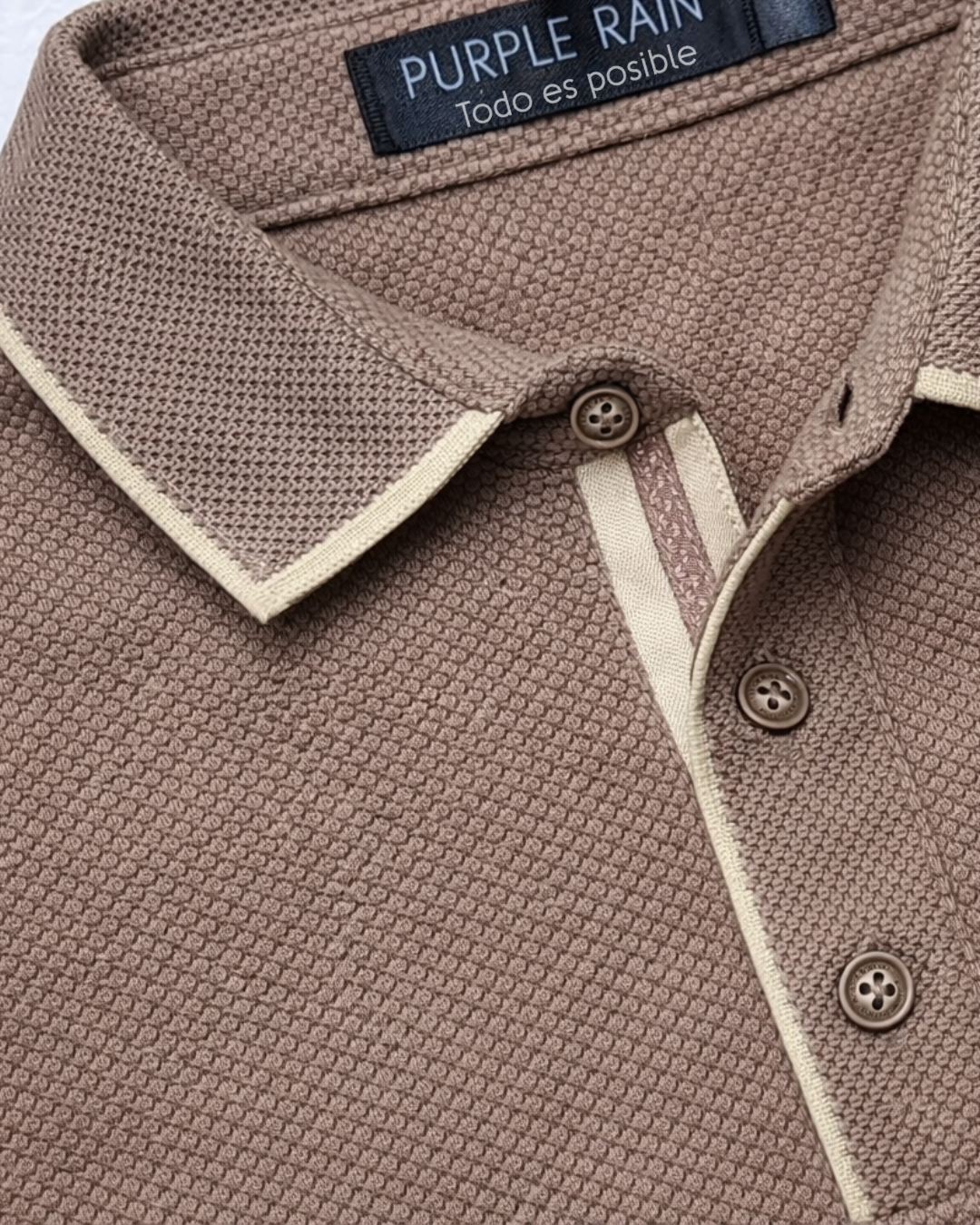 Polo Piqué Montclair - Purple Rain