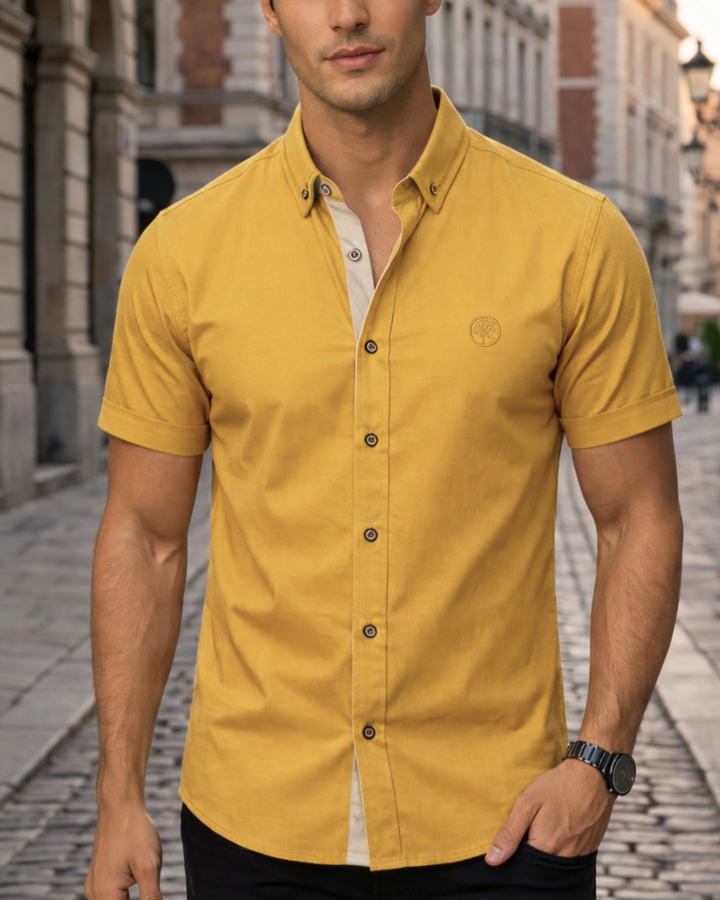 The Amalfi Sun Shirt - Purple Rain