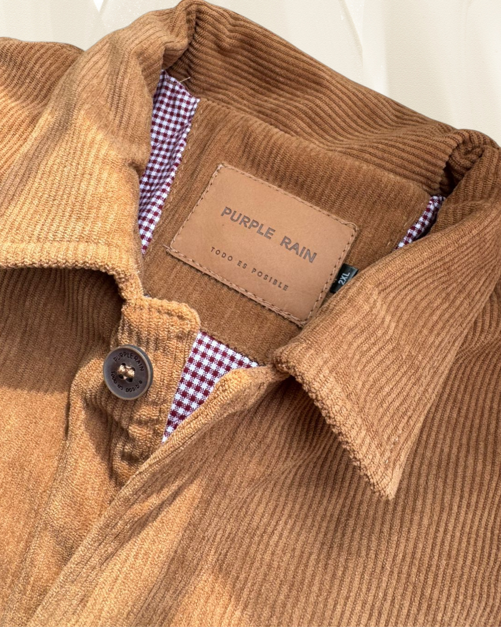 Chaqueta Pana Signature - Purple Rain