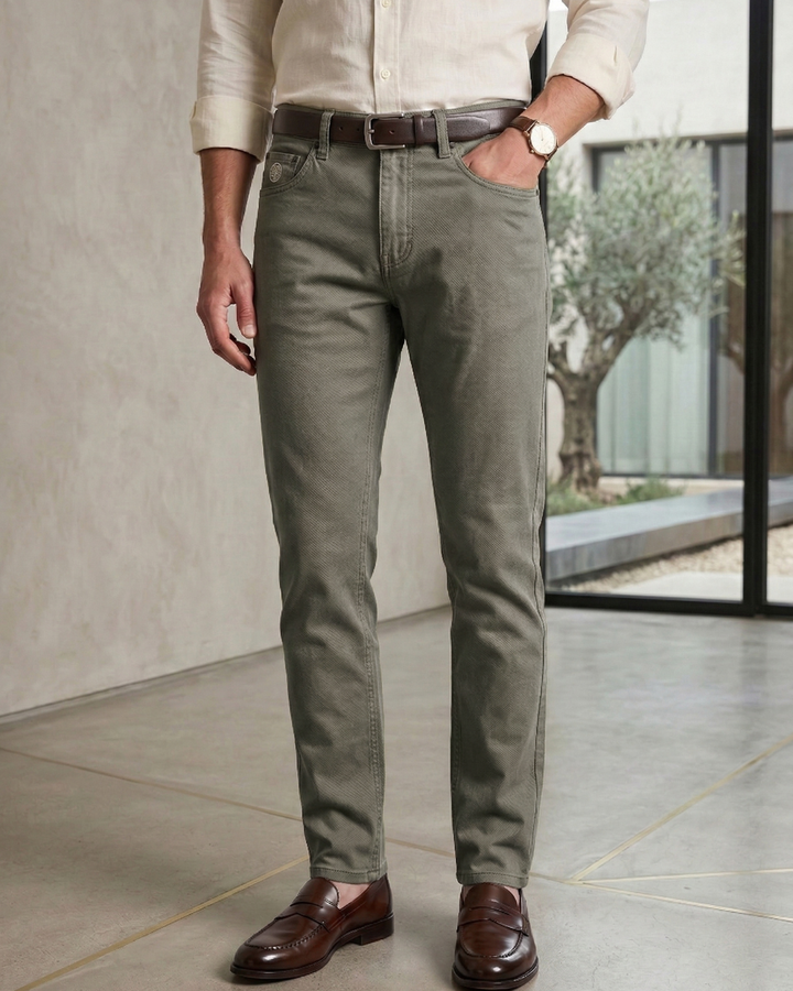 Drill Smart Casual Slim - Purple Rain