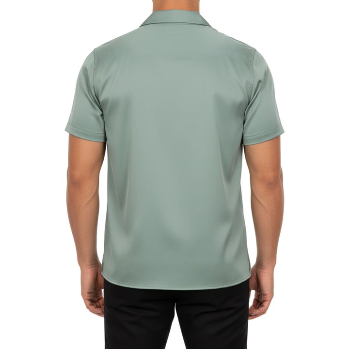 CAMISA MANGA CORTA | SATIN SENSE