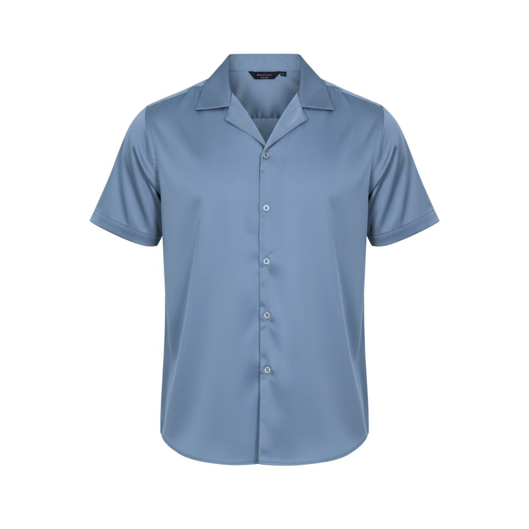 CAMISA MANGA CORTA | SATIN SENSE