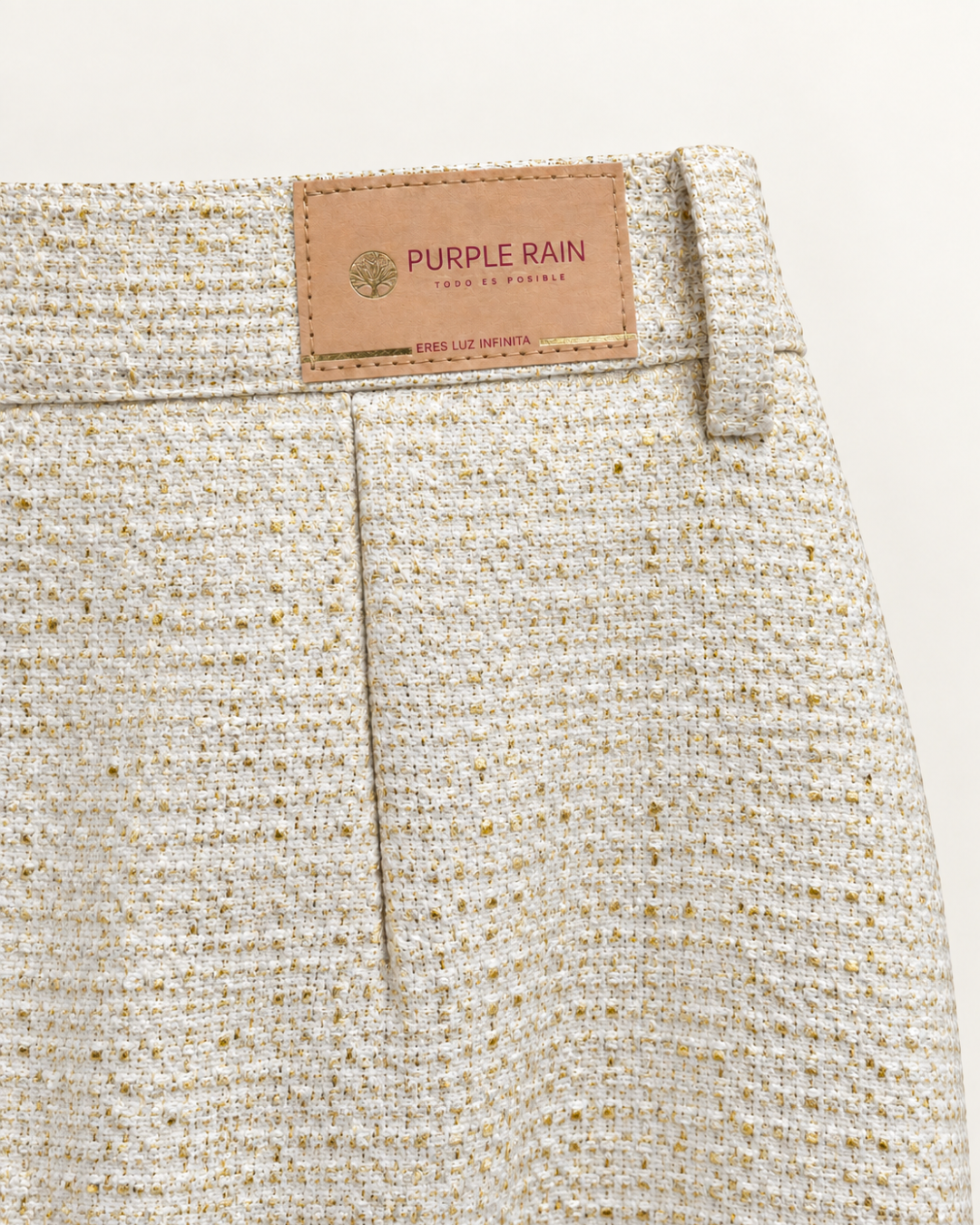 Falda Midi Texturizada Premium