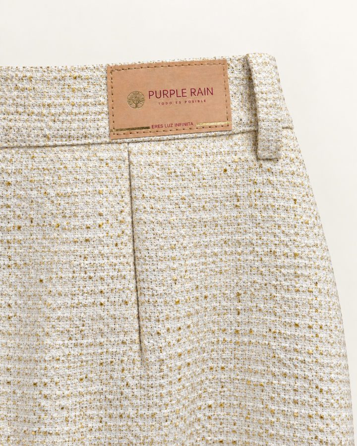 Falda Midi Texturizada Premium