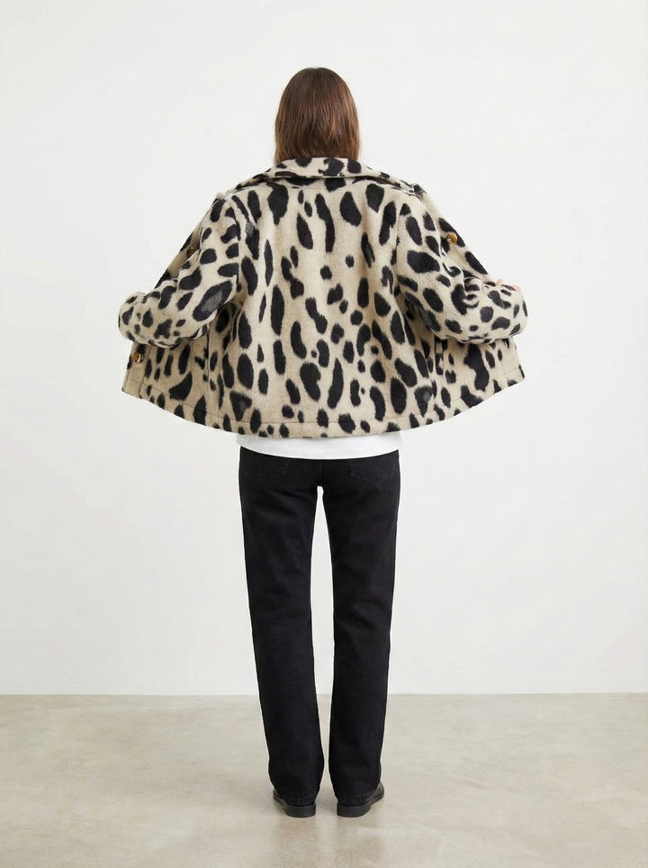 Chaqueta Animal Print Vaca