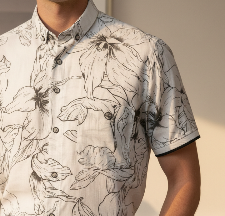 Camisa Bloom Premium - Purple Rain