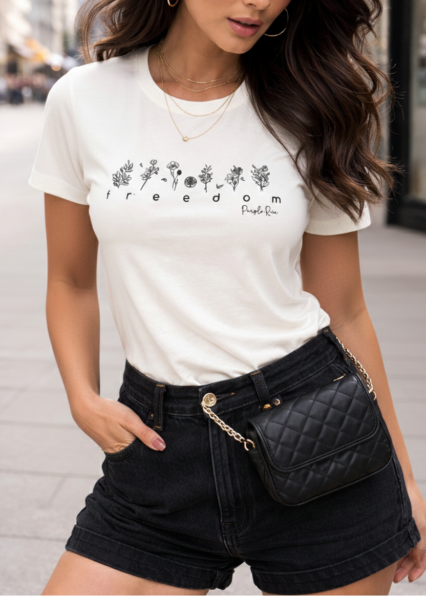 Camiseta Freedom - Purple Rain