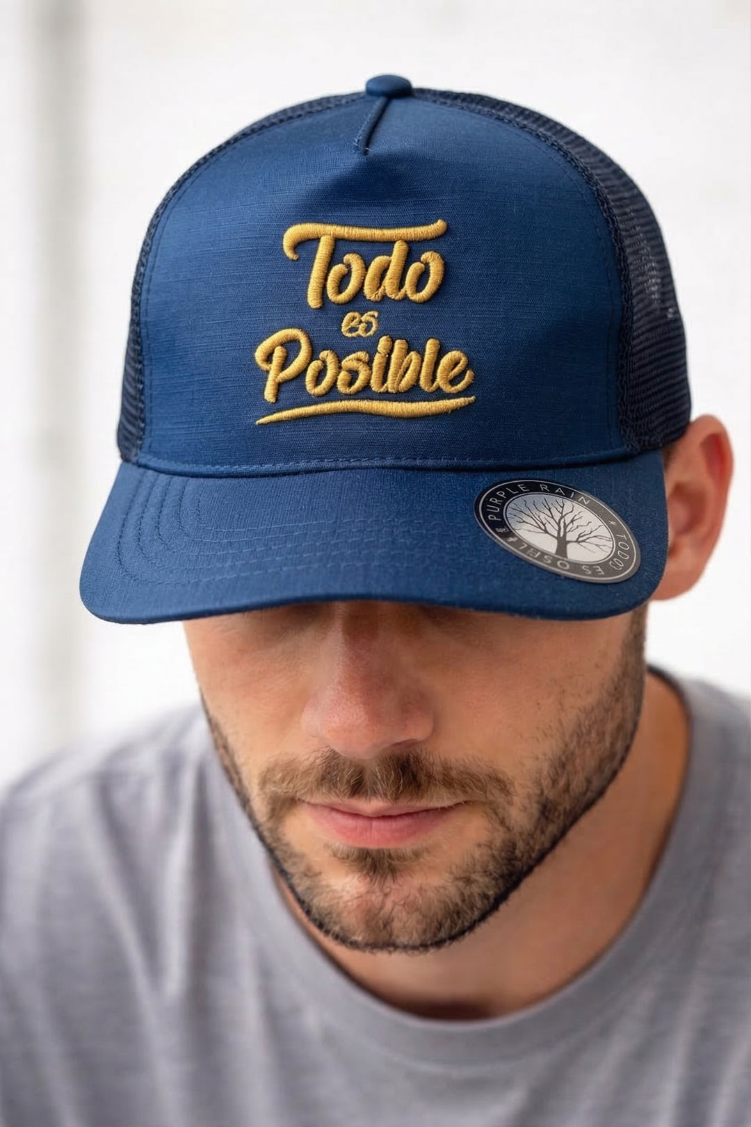Gorra Clásica "Todo es Posible" - Purple Rain