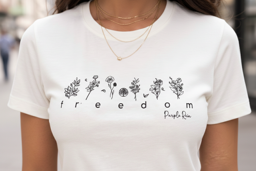 Camiseta Freedom - Purple Rain