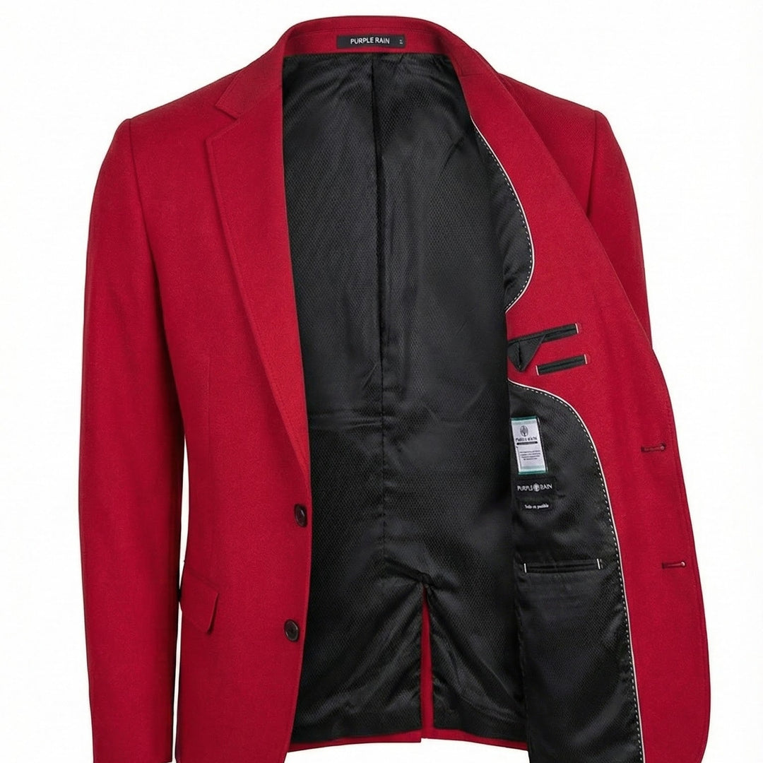Blazer Rojo Grabado