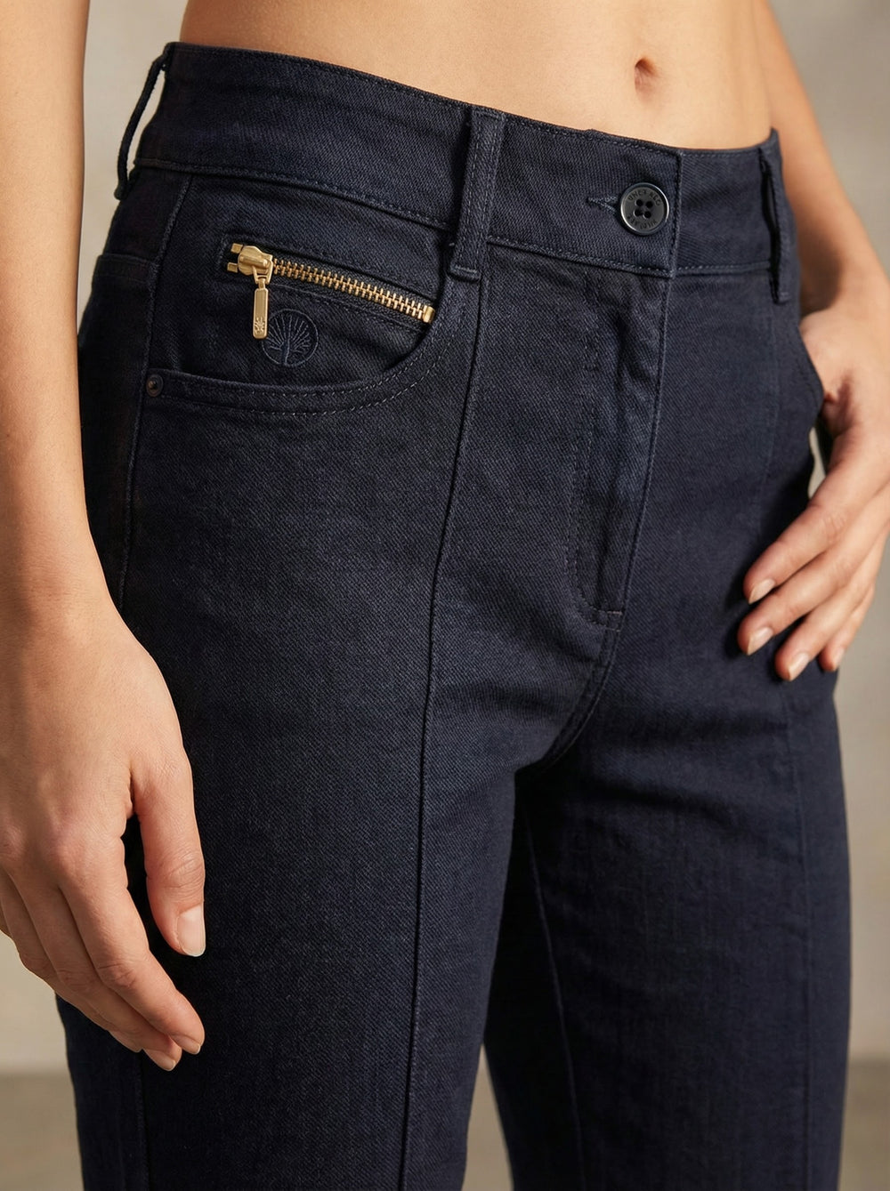 Pantalón Gold Zip - Purple Rain