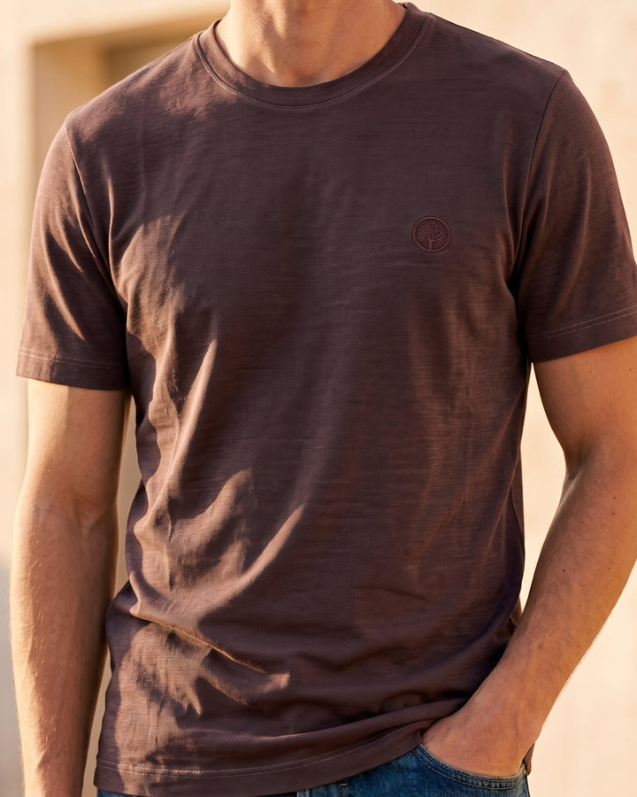 Camiseta Essential Texture - Purple Rain