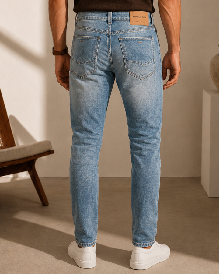 Jean Azul Claro Hombre Skinny | Purple Rain