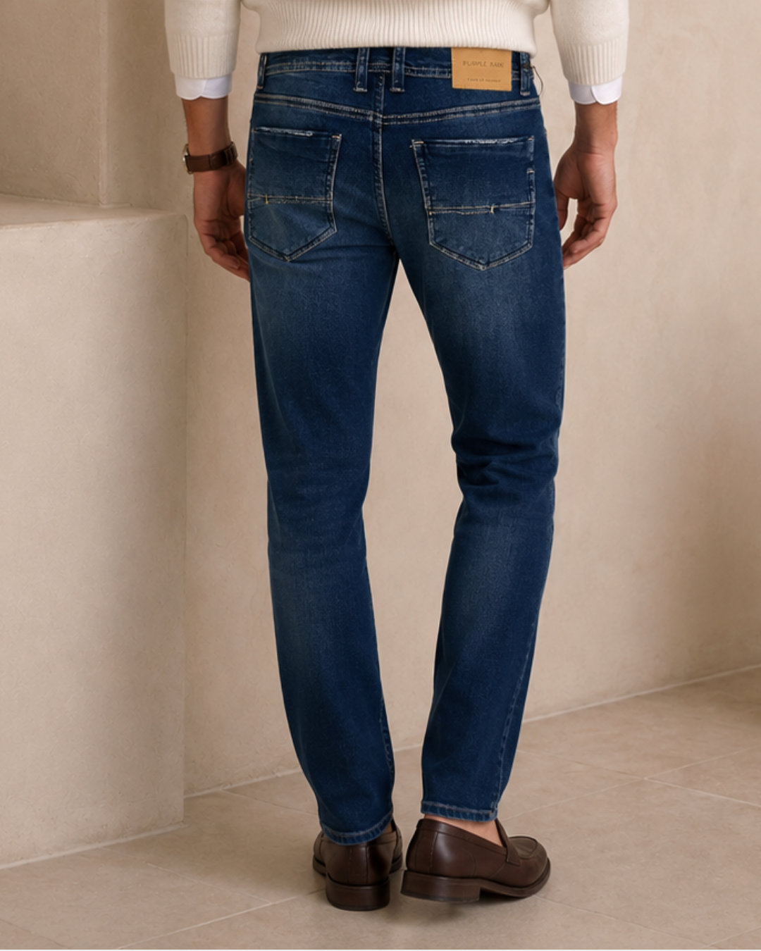 Jean Azul Índigo Skinny Fit para Hombre