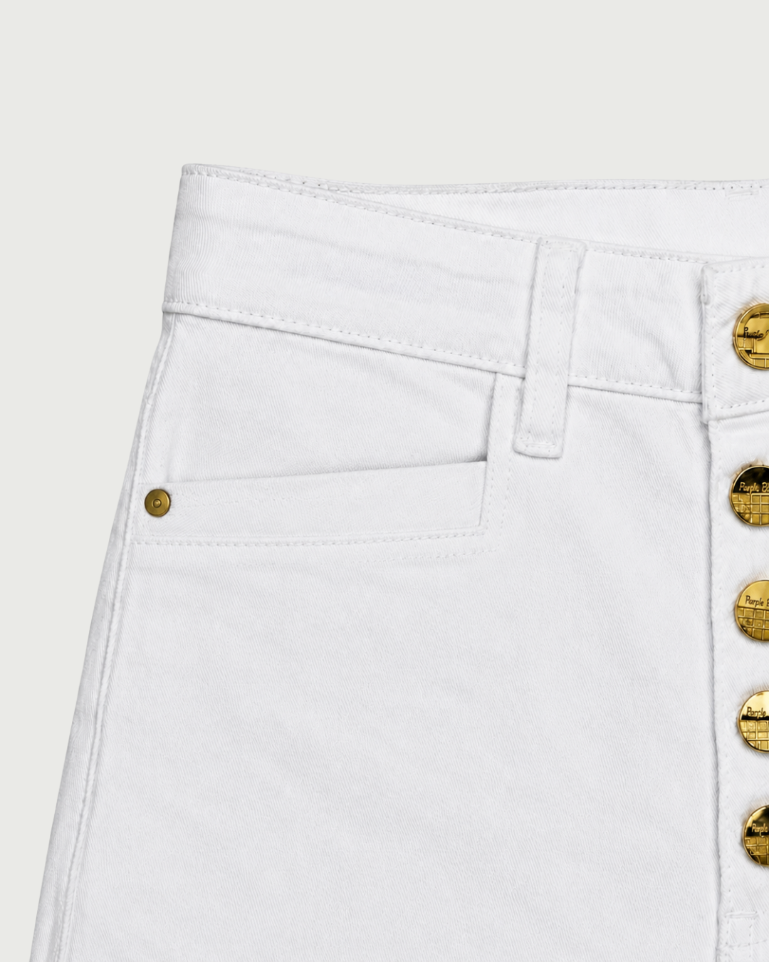 Jean High Rise Blanco Premium