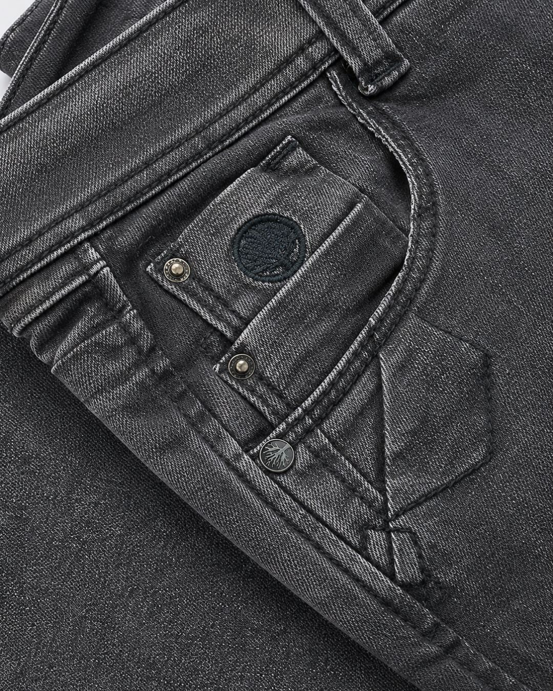 Jean Hombre Skinny Gris Clásico