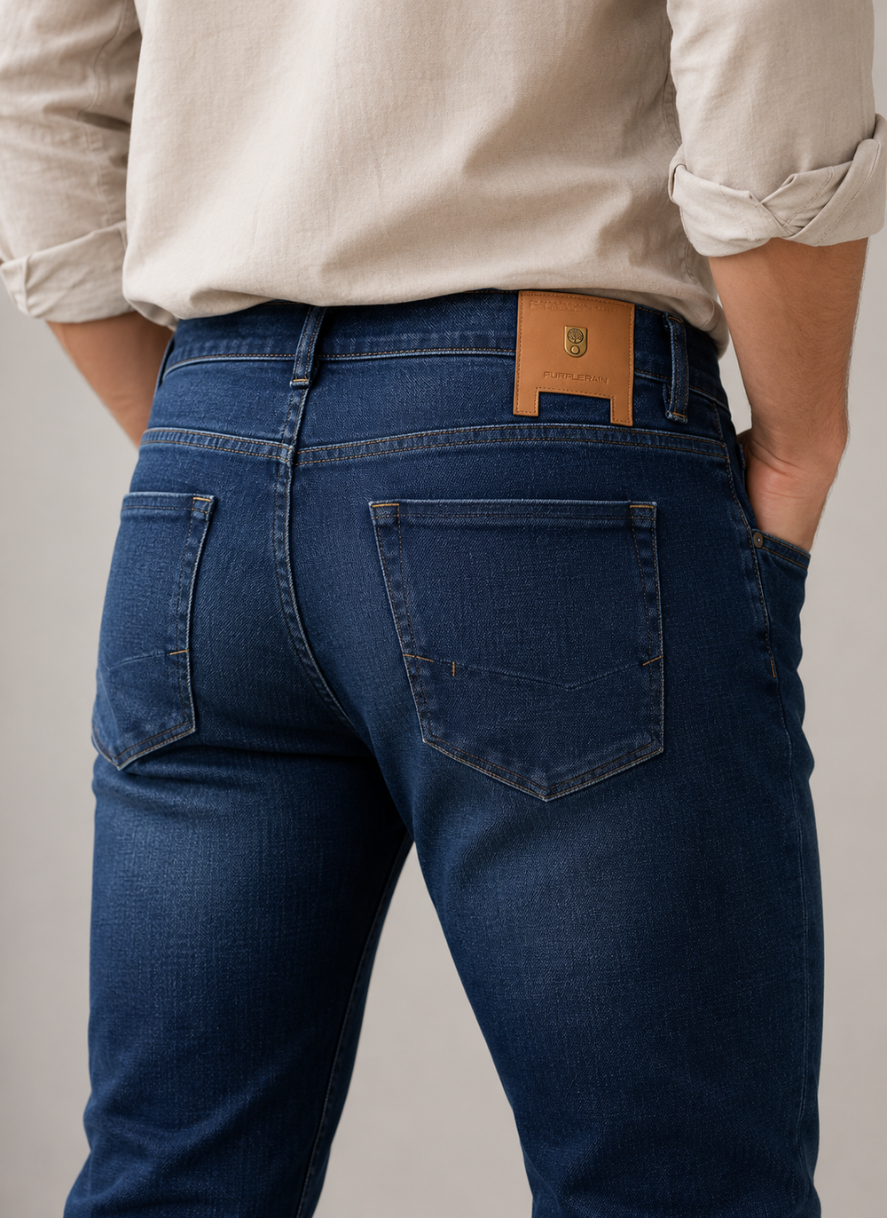 Jean textura micropunto