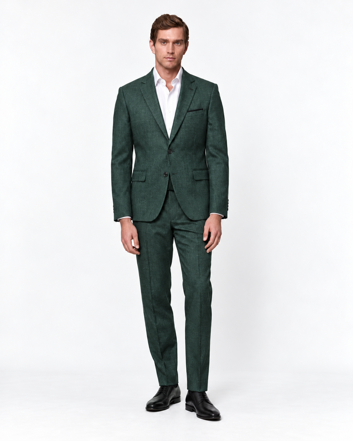 raje Hombre Sastre Verde Tipo Paño Premium