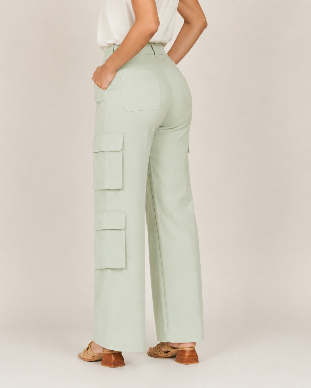 Pantalón Cargo Sastre de Bota Recta