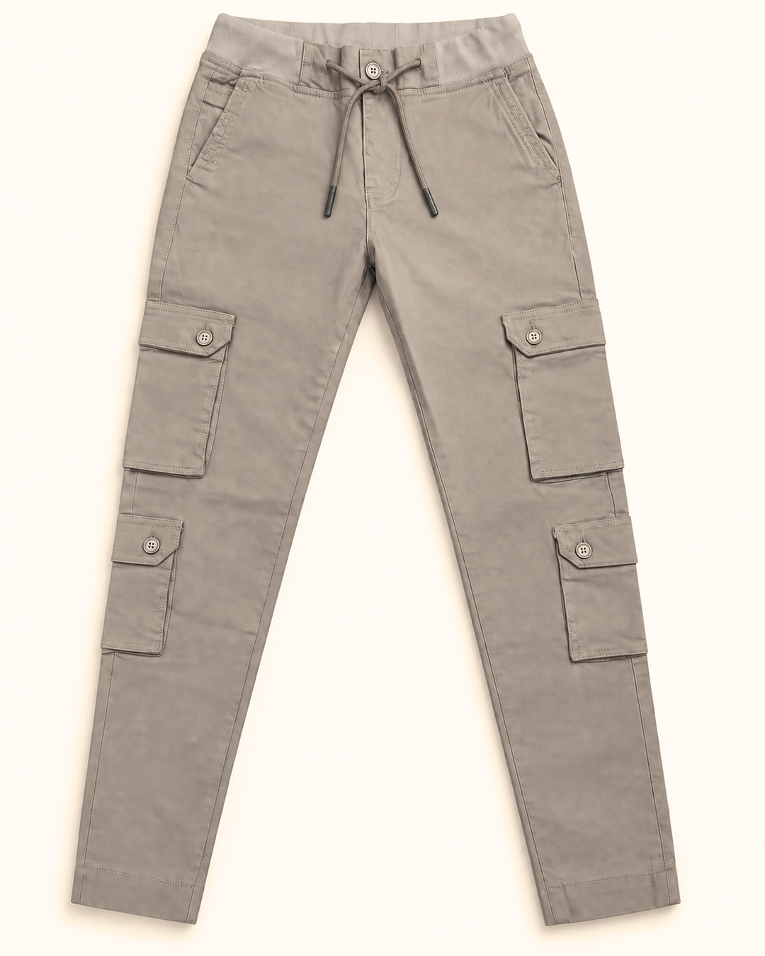 Pantalón Cargo Jogger Slim Fit para Hombre en Algodón Stretch