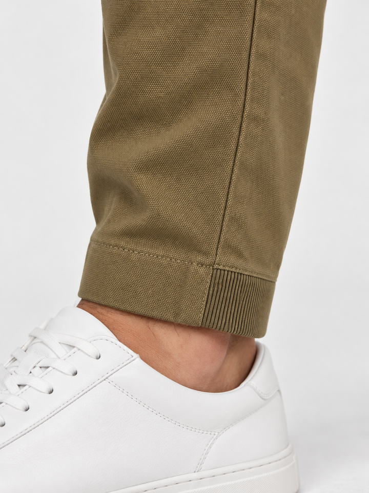 Pantalón Cargo Jogger Slim Fit para Hombre en Algodón Stretch