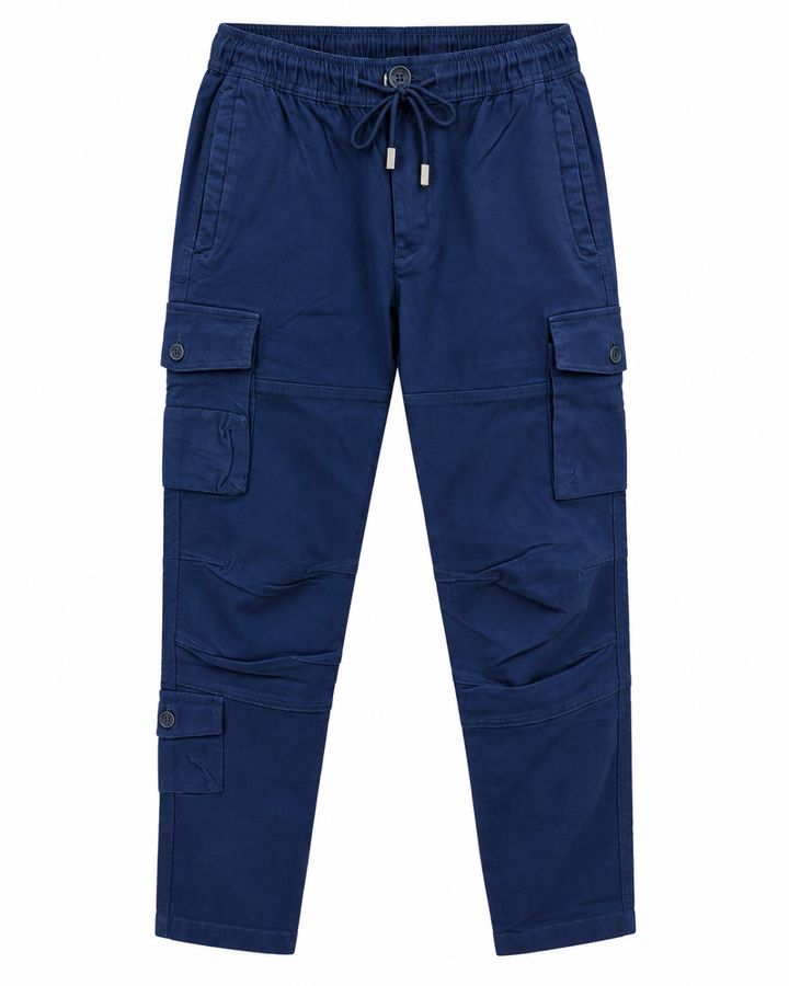 Pantalón Cargo Jogger Slim Fit para Hombre en Algodón Stretch