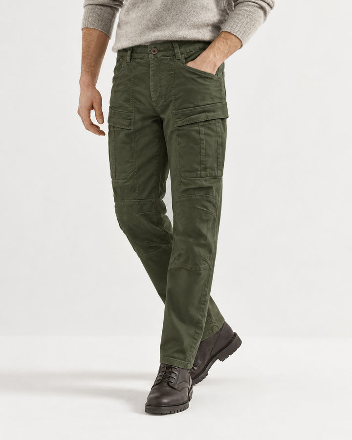 Pantalón Cargo de Hombre en Algodón