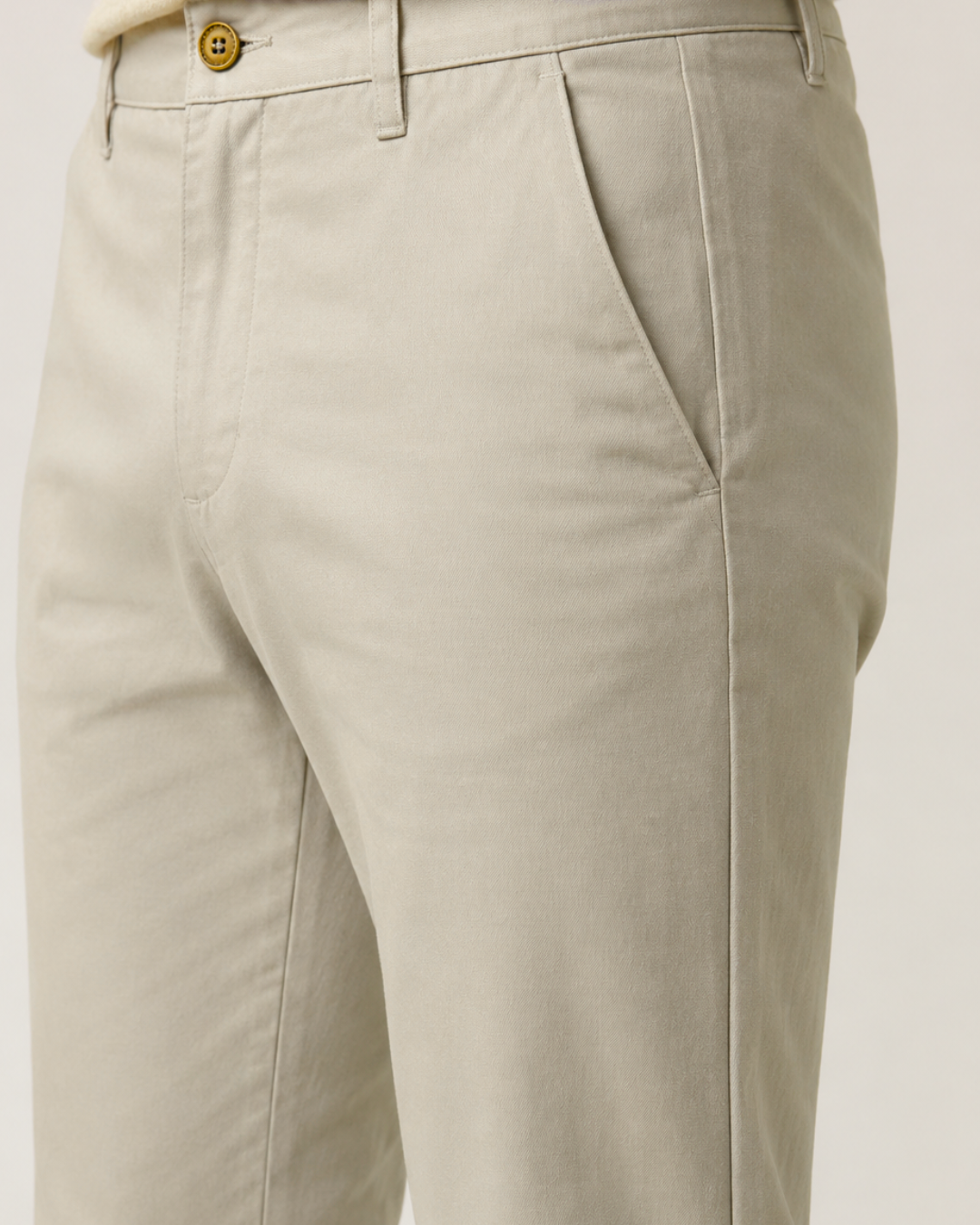 Pantalón Chino Drill Slim Fit para Hombre en Algodón Stretch – Purple Rain