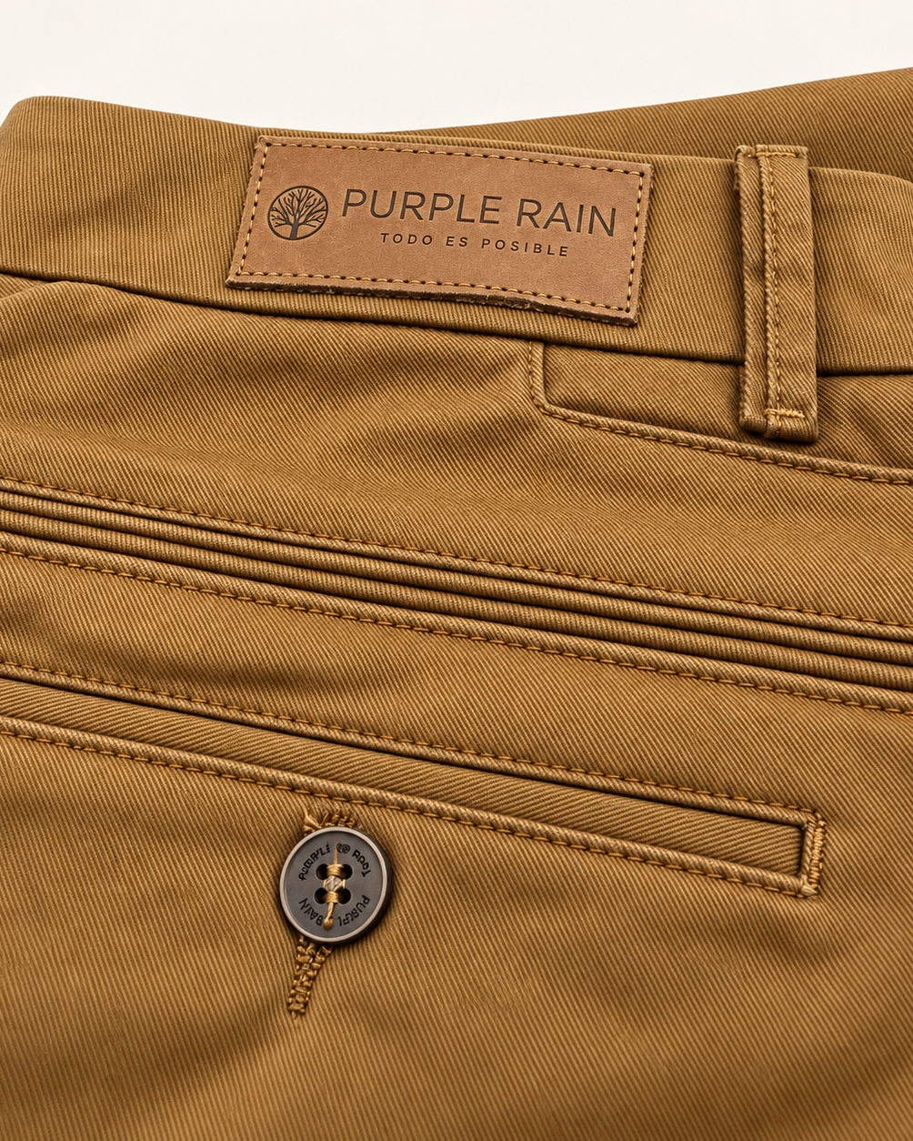 Pantalón Chino Slim Fit para Hombre en Algodón Stretch