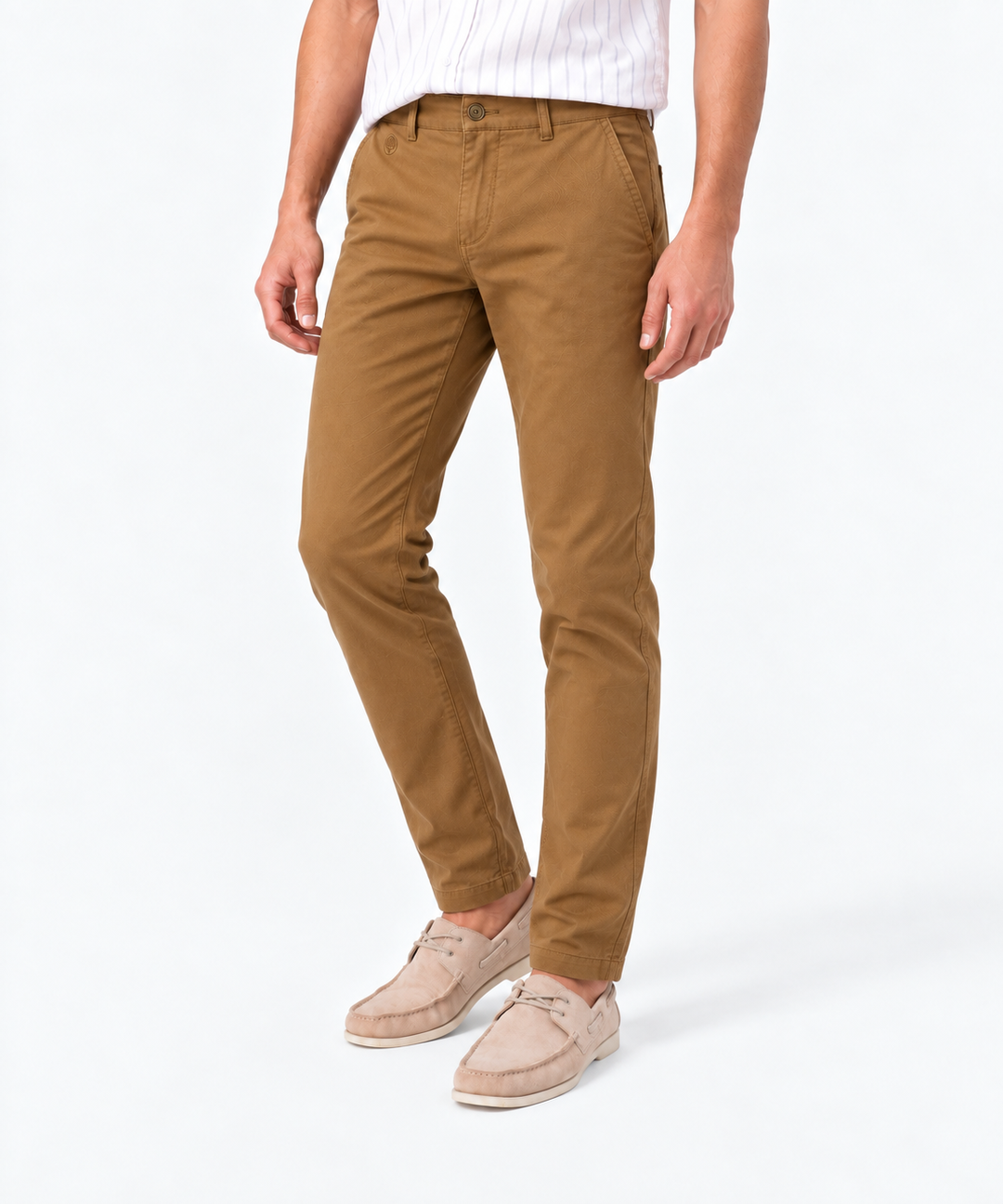 Pantalón Chino Slim Fit para Hombre en Algodón Stretch