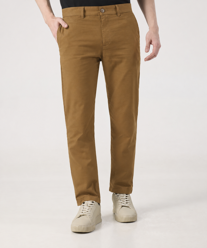 Pantalón Chino Slim Fit para Hombre en Algodón Stretch