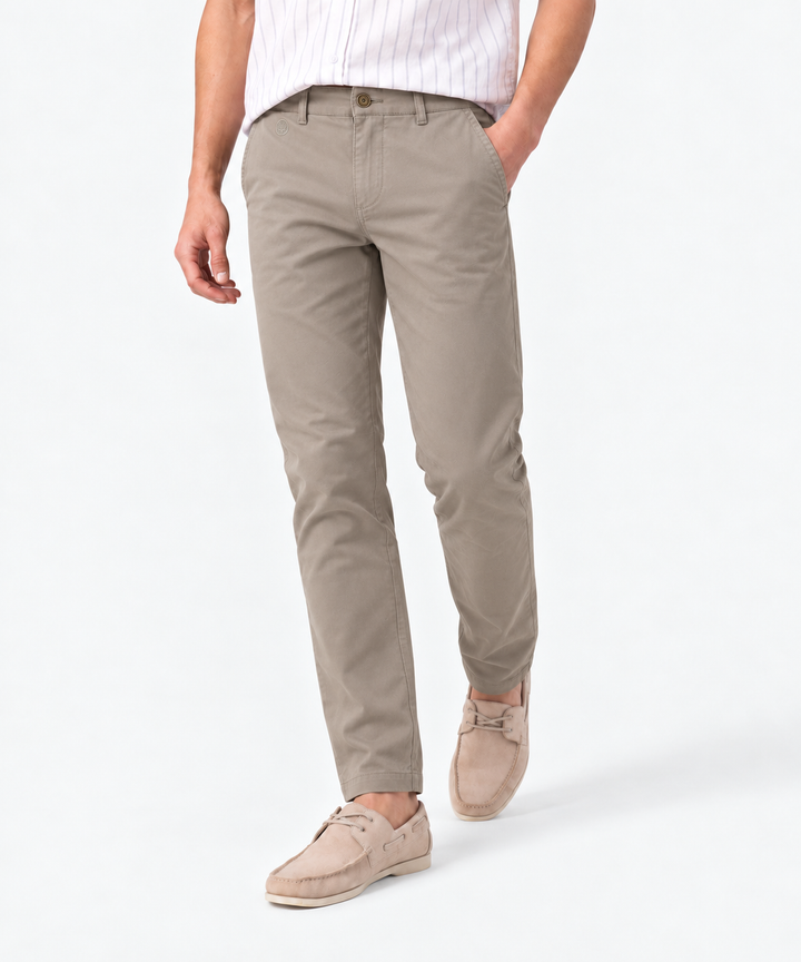 Pantalón Chino Slim Fit para Hombre en Algodón Stretch